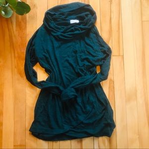 Emerald Cowl Neck Tunic